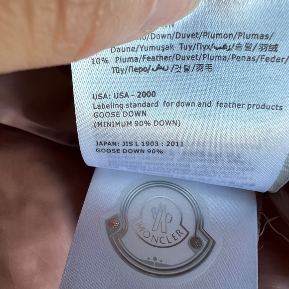 Moncler Pink Sparkly Puffer - Picture 6 of 6